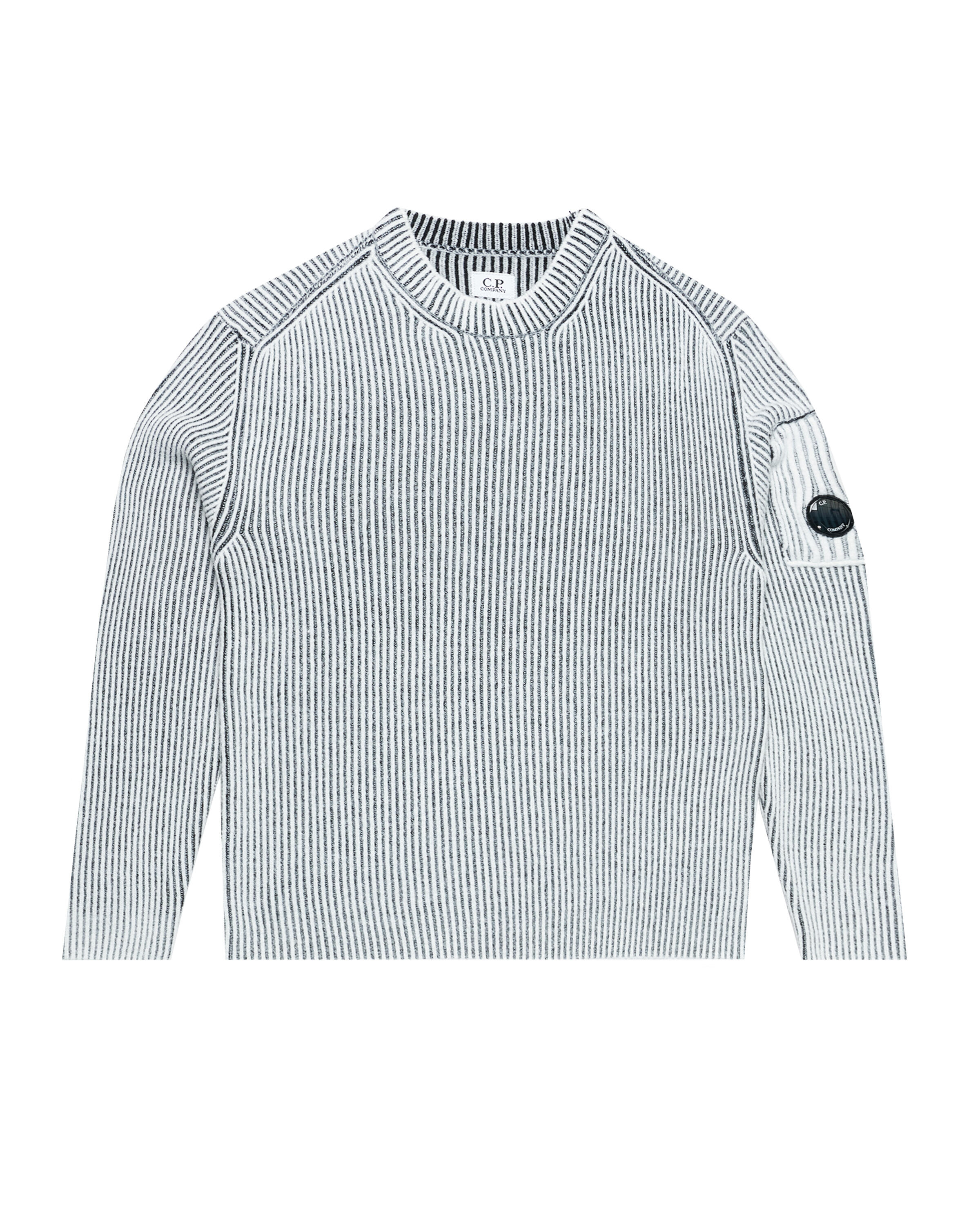 CP Company KNITWEAR CREW NECK IN FLEECE KNIT